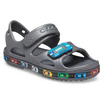 Sandale Crocs Fun Lab Car Sandal Gri - Slate Grey de firma originale