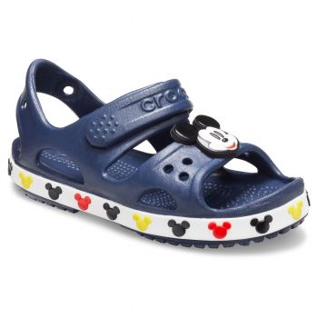 Sandale Crocs Fun Lab Crocband II Disney Mickey Mouse Sandal Albastru - Navy ieftine