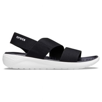 Sandale Crocs LiteRide Stretch Sandal Negru - Black/White