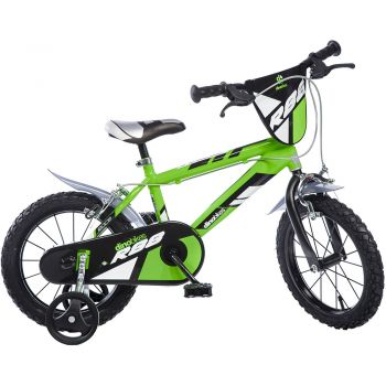 Bicicleta copii Dino Bikes 14' R88 verde la reducere
