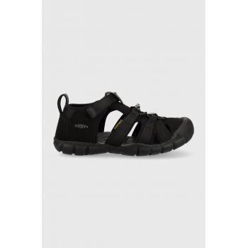 Keen sandale copii Seacamp II CNX culoarea negru ieftine