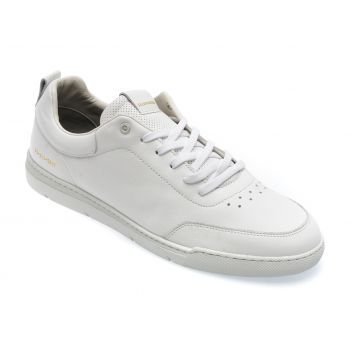 Pantofi SALAMANDER albi, 63103, din piele naturala ieftini