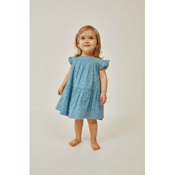 zippy rochie din bumbac pentru bebeluși mini, evazati