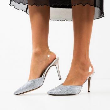 Pantofi dama Meray Argintii
