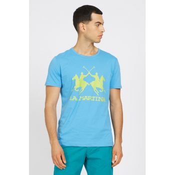 Tricou regular fit cu imprimeu logo