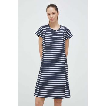 Helly Hansen rochie culoarea bleumarin, mini, drept 34375