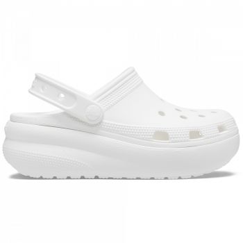 Saboți Classic Crocs Cutie Clog Kids Alb - White ieftini