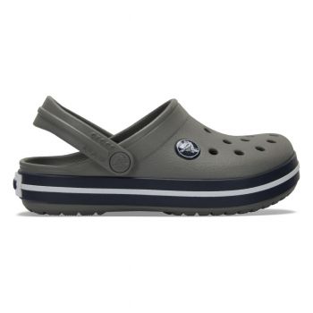 Saboți Crocs Crocband Toddlers New Clog Gri - Smoke/Navy ieftini