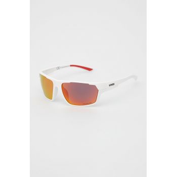 Uvex ochelari de soare Sportstyle 233 P culoarea alb ieftini
