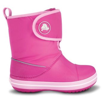 Cizme Crocs Crocband Gust Boot Roz - Fuchsia Bubblegum ieftine