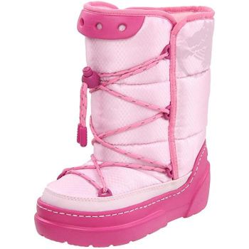 Cizme Crocs Kosmoboot Kids Roz - Fuchsia Bubblegum ieftine