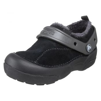 Pantofi Crocs Dawson Kids Negru - Black/Graphite ieftini