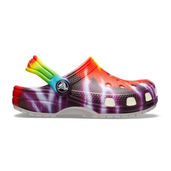 Saboți Crocs Classic Tie-Dye Graphic New Clog Toddlers Multicolor - Multi