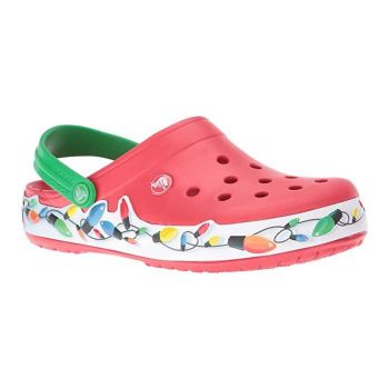 Saboți Crocs Lights Holiday Clog Kids Multicolor