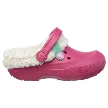 Saboti Crocs Blitzen II Kids Roz - Raspberry/Oatmeal ieftini