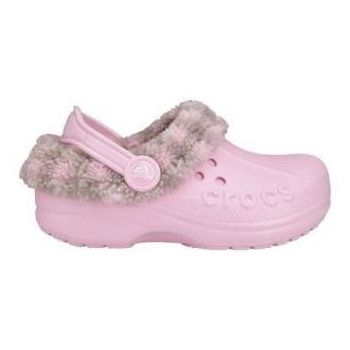 Saboti Crocs Blitzen Lumberjack Plaid Kids Roz - Bubblegum de firma originali