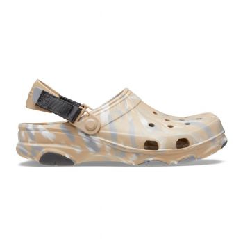 Saboti Crocs Classic All Terrain Marbled Clog Maro - Chai/Multi de firma originali