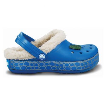 Saboti Crocs CrocTile Mammoth Kids Albastru - Sea Blue