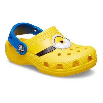 Saboti Crocs Fun Lab I Am Minions Clog Kids Galben - Yellow de firma originali