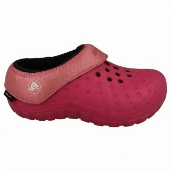 Saboti Crocs Tembo PolarTec Kids Roz - Fuchsia de firma originali