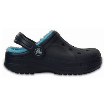 Saboti Crocs Winter Clog Kids Albastru - Navy/Electric Blue ieftini