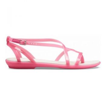 Sandale Crocs Isabella Gladiator Sandal Roz - Pink/Oyster ieftine