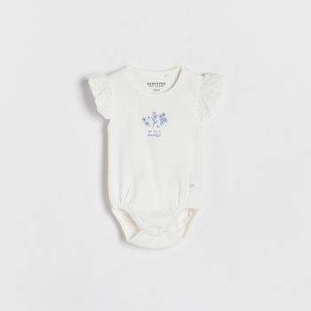 Reserved - Body cu volănașe - Ivory Reserved - Body cu volănașe - Ivory