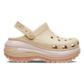 Saboți Crocs Classic Mega Crush Clog Maro - Chai/Multi de firma originali