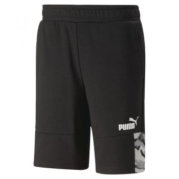 Sort Puma ESS BLOCK CAMO Shorts