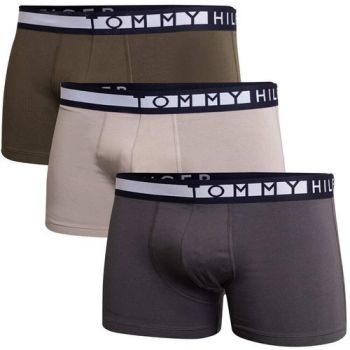 Boxeri barbati Tommy Hilfiger 3-Pack Logo Waistband Trunks UM0UM022020UM