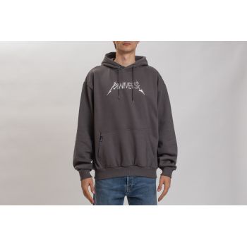 Woven Signature Metaverse Oversized Hoodie