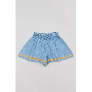 zippy pantaloni scurți din bumbac pentru copii neted