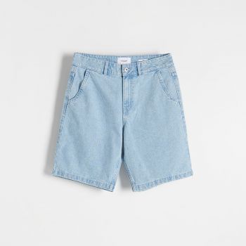 Reserved - Pantaloni scurți baggy din denim - Albastru