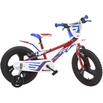 Bicicleta copii Dino Bikes 14' R1 rosu la reducere