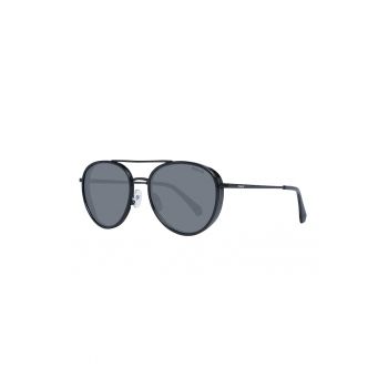 Ochelari de soare aviator unisex cu logo discret