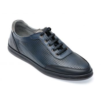 Pantofi BRAVELLI bleumarin, 91801, din piele naturala