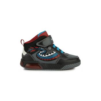 Pantofi sport mid-high cu design grafic