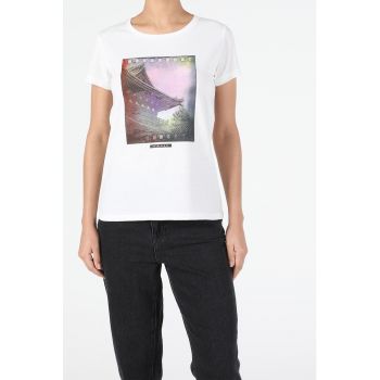 Tricou regular fit cu imprimeu