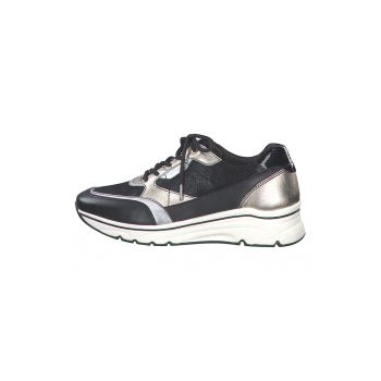 Pantofi sport low-cut cu talpa wedge