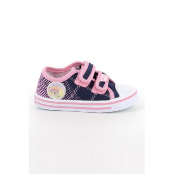 Tenisi din material textil cu velcro