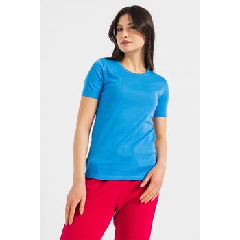 Tricou cu decolteu rotund