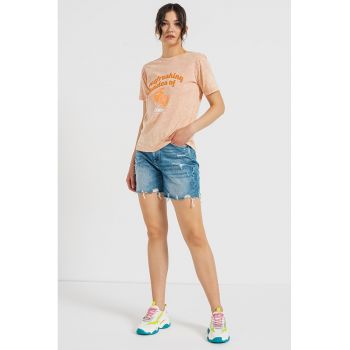 Tricou regular fit de bumbac