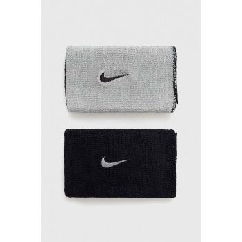 Nike brățări 2-pack culoarea gri ieftin