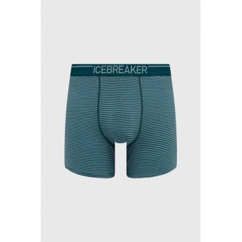 Icebreaker lenjerie functionala Anatomica culoarea verde