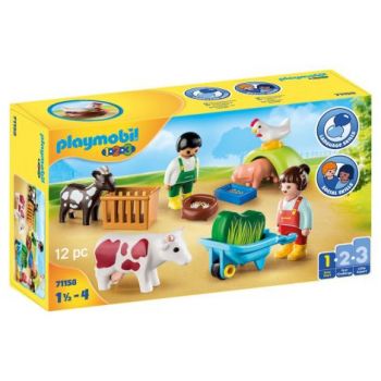 Playmobil - 1.2.3 Distractie La Ferma