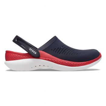 Saboti Crocs LiteRide 360 Clog Albastru - Navy/Pepper ieftini