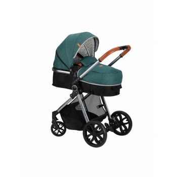 Carucior transformabil 2 in 1 Momi Limuru Green la reducere