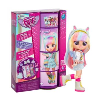 Papusa Cry Babies IMC BFF - Jenna 20 cm