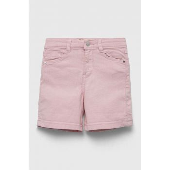 zippy pantaloni scurti copii culoarea violet, neted