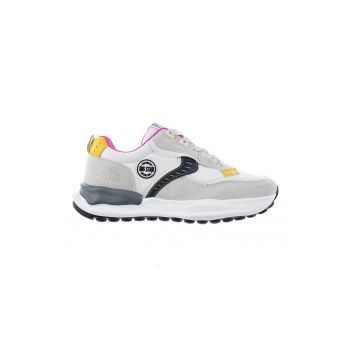 Pantofi sport de panza cu garnituri de piele intoarsa ecologica